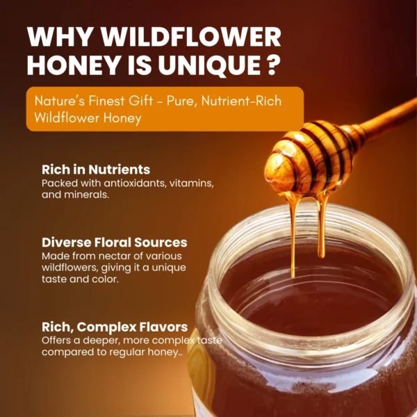 Natural Pure Honey 3kg – Raw, Unfiltered Honey | Cold Extracted on a Small Farm - Image 2